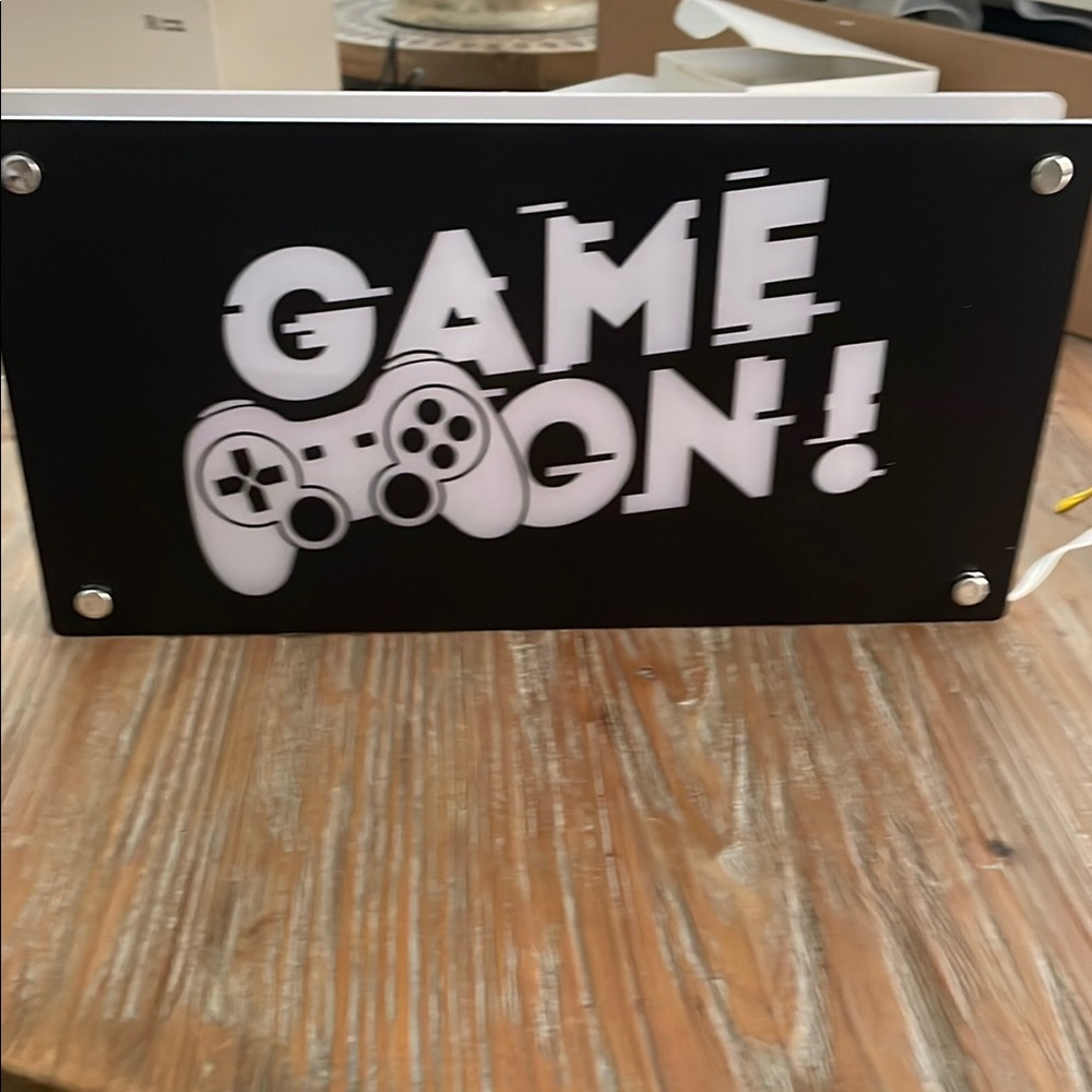 Game On LED Sign - Picture 3 of 6